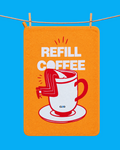 Brewed Up Kitchen Towel