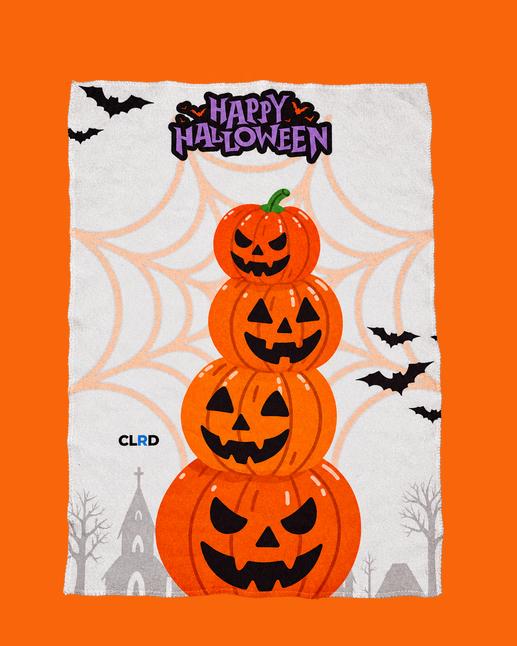 Pumpkin Stack Kitchen Towels