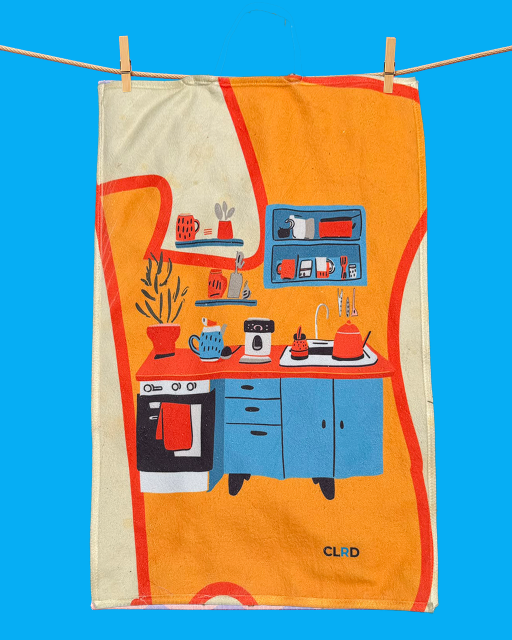 Cook Mood Tea Towel