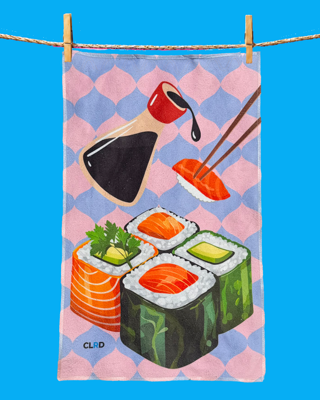Soy Drip Kitchen Towel