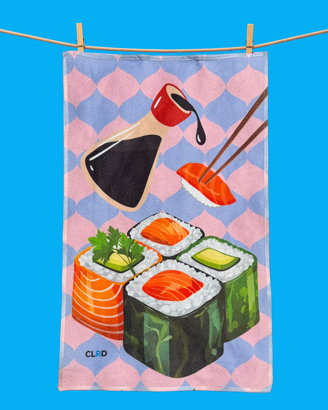 Soy Drip Tea Towel
